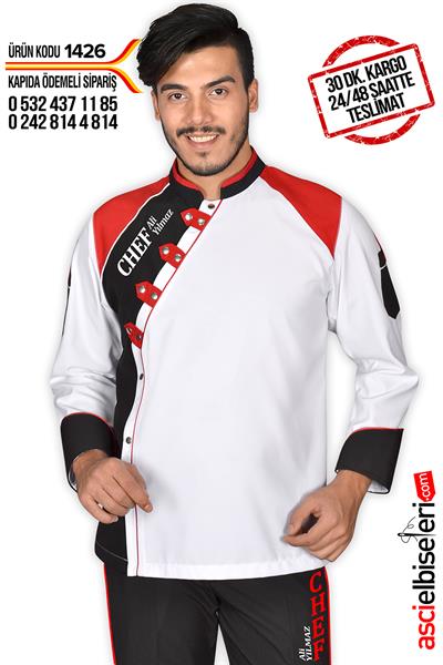 Ss1426 Prochef Aşçı Ceketi Beyaz