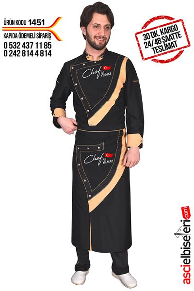 Ss1451 En Son Model Professıonal Chef Aşçı Ceketi