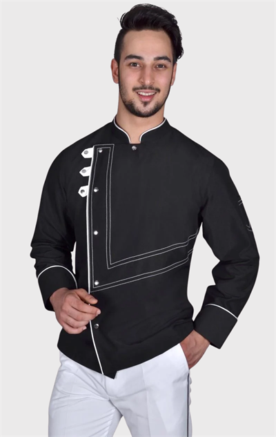 Uşak Siyah Şef Aşçı Ceketi