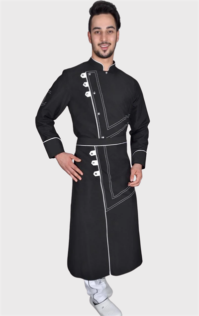 Uşak Siyah Şef Aşçı Ceketi