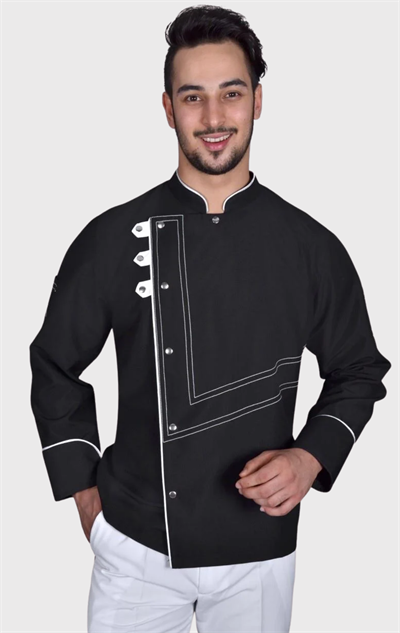 Uşak Siyah Şef Aşçı Ceketi