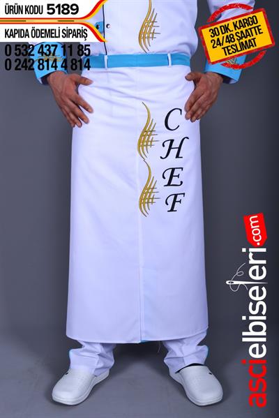 Usta Aşçı Şef Önlüğü