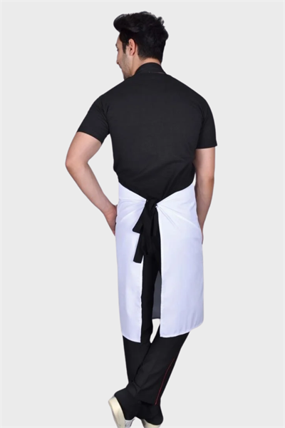 Yazı Yazdırılan Beyaz Önlük