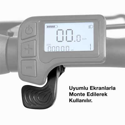 OLA YENİ MODEL Elektrikli bisiklet güç kolu - Manyetikli, KM-D2 ( EFB7 / ZUMA /EFB10 ) UYUMLUDUR 