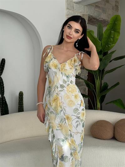 Met İp Askılı Elbise