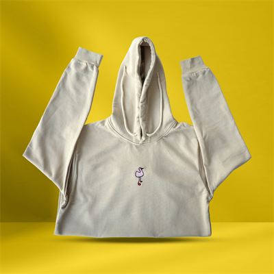 Flamingo Sweatshirt - Ekru