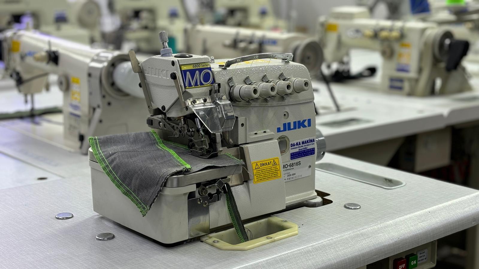DA-KA Makina | JUKI MO-6816S 5 İplik Overlok Dikiş Makinası