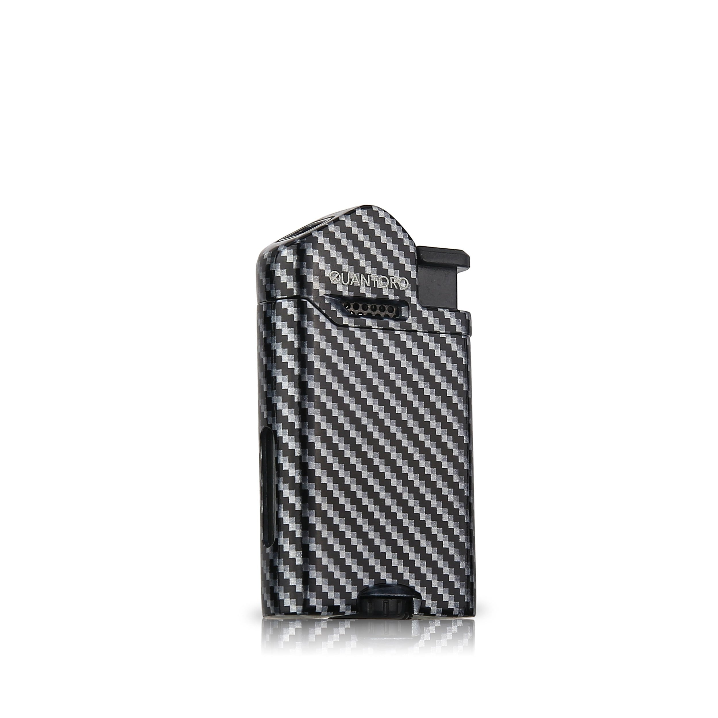 04-4 Single  Jet Alevli Metal Puro Çakmağı / Black Carbon