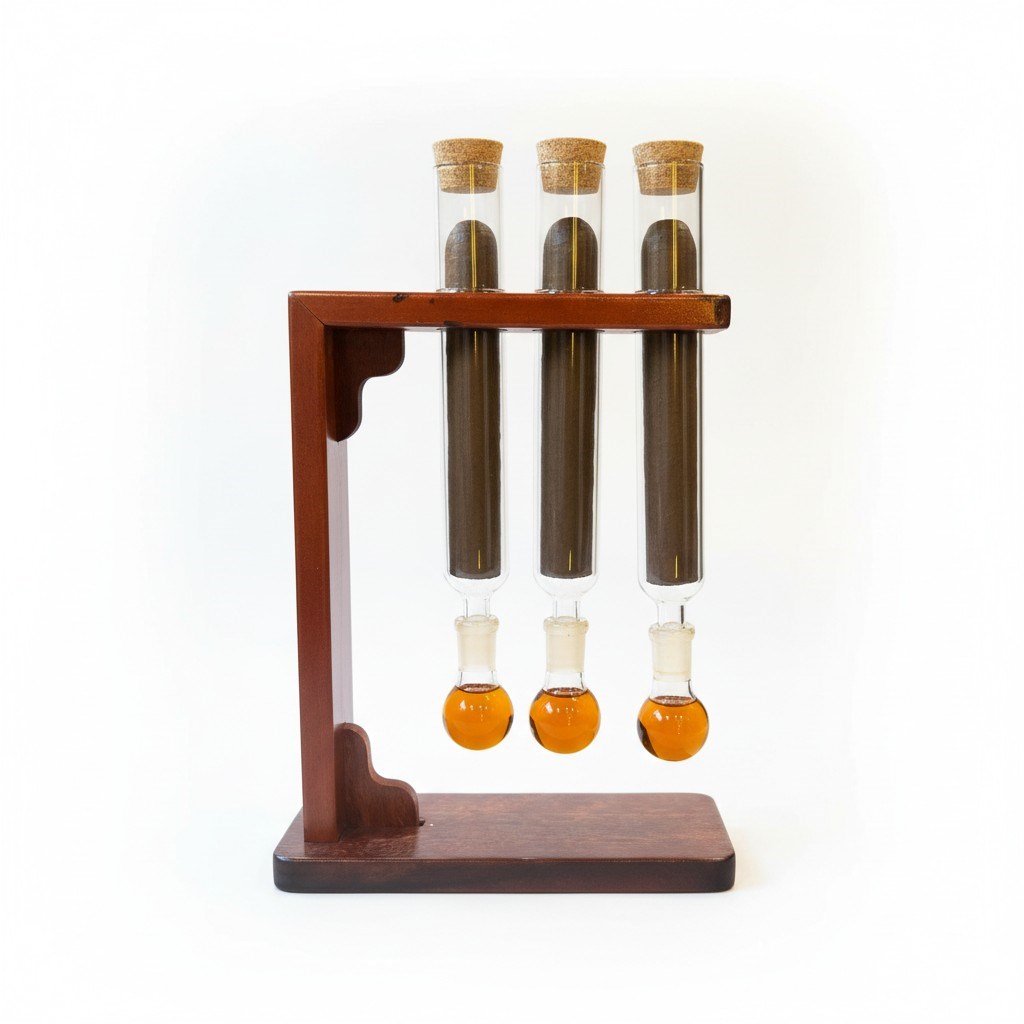 3lü Puro Aroma İnfüzyon Tüpü – Ahşap Stand