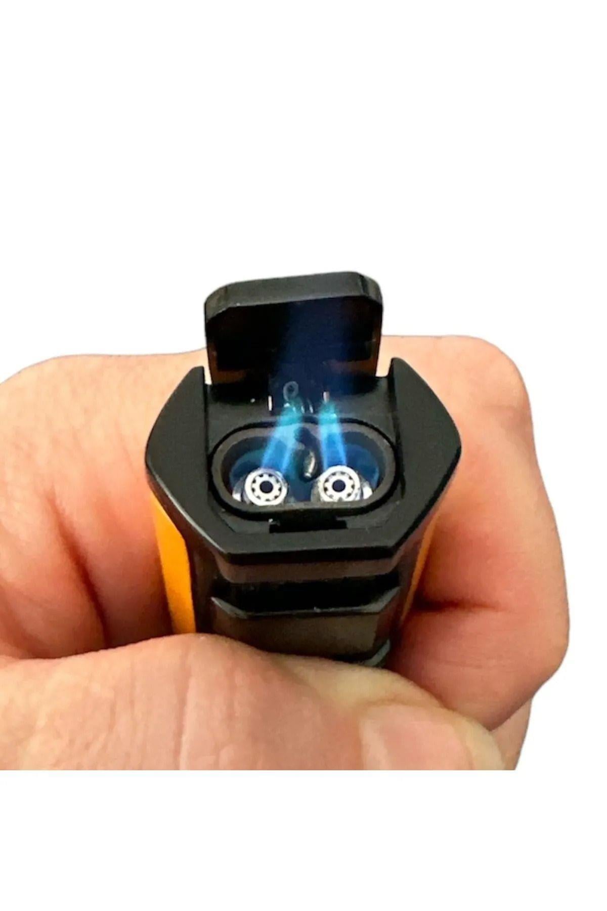 iLighter Sarı 2li Delicili Jet Çakmak