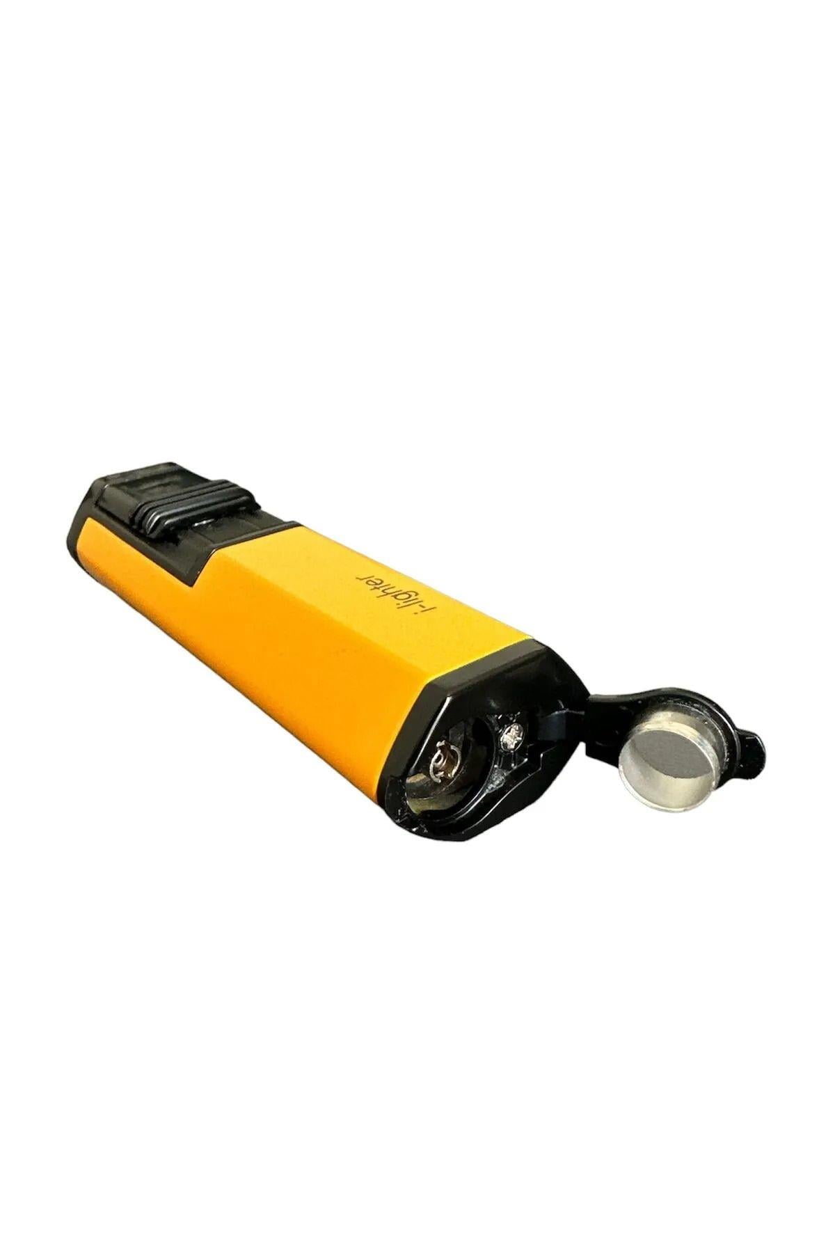 iLighter Sarı 2li Delicili Jet Çakmak