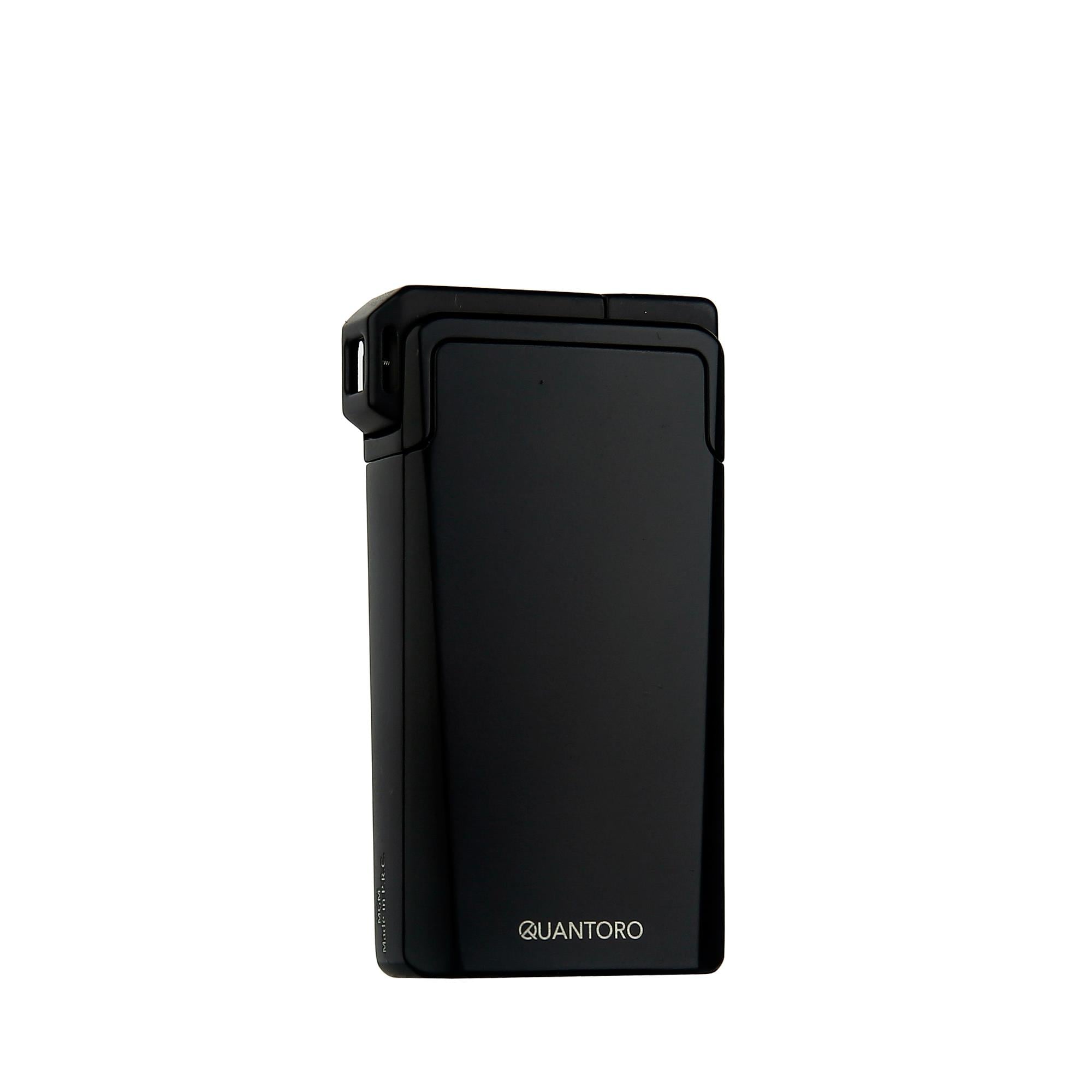Quantoro 05-44 Soft ve Jet Alev Pipo ve Puro Çakmağı/Black