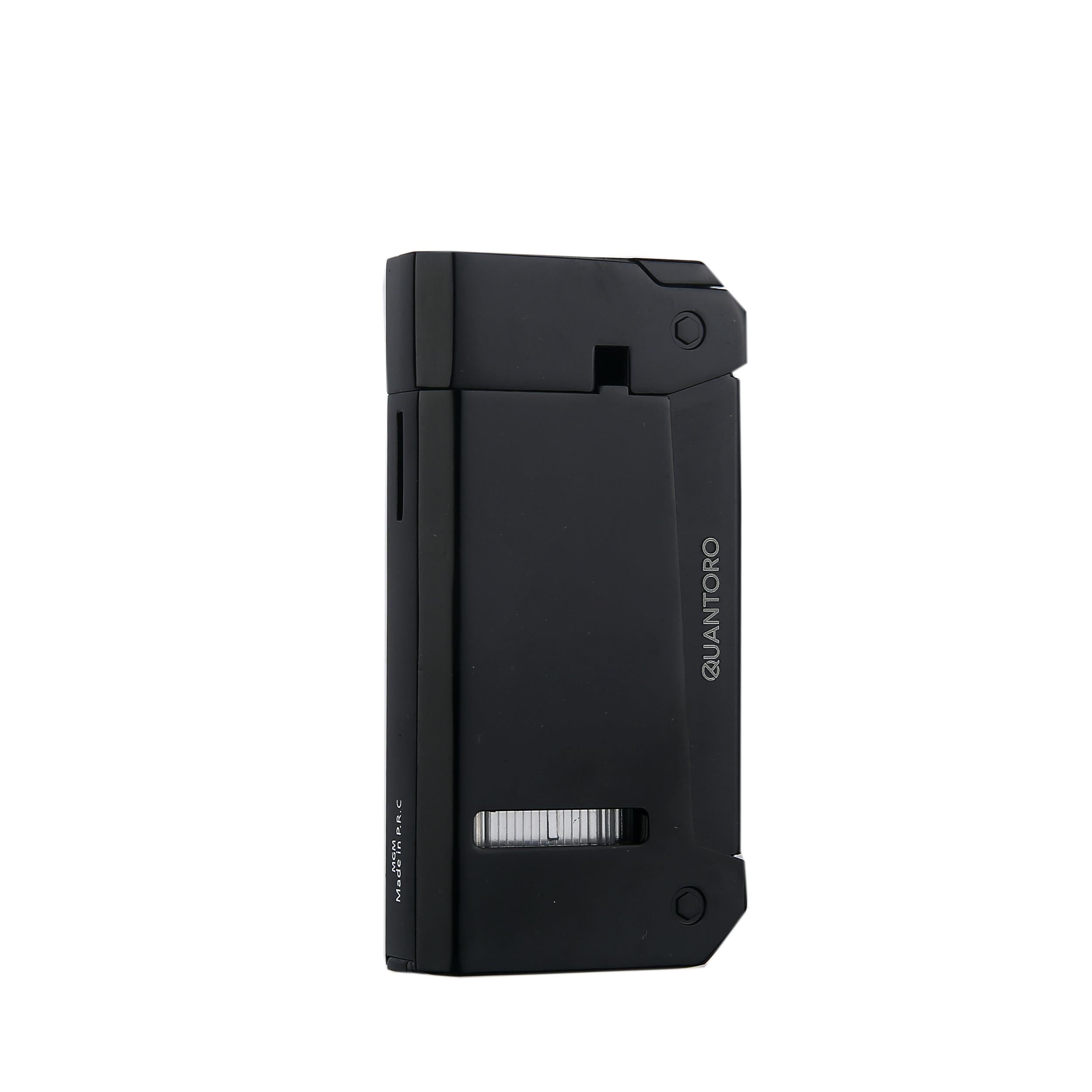 Quantoro 04-20 Puro Delicili Jet Alevli Black Puro Çakmağı 