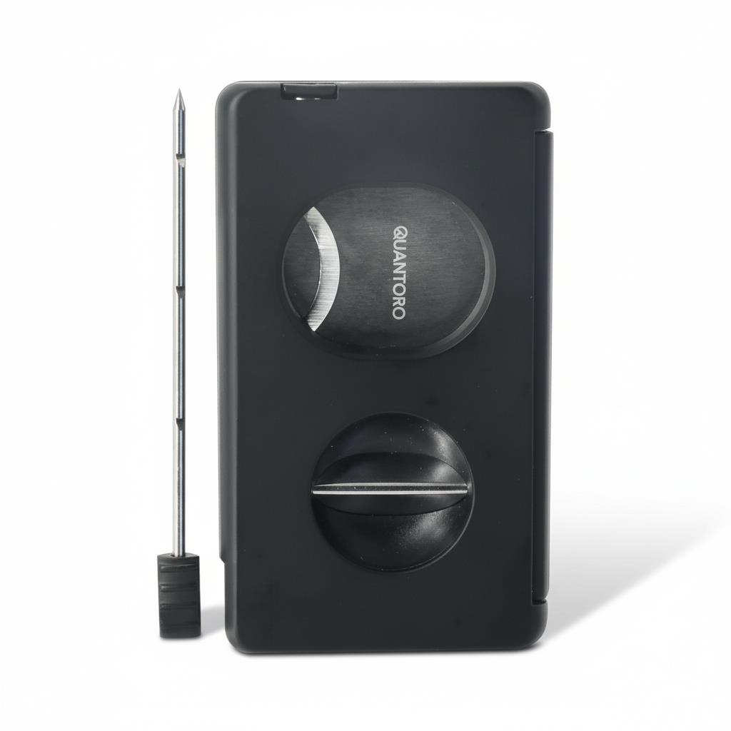 Quantoro QC-12 Düz/V-Kesim Puro Delicili İğneli Kesici /Black