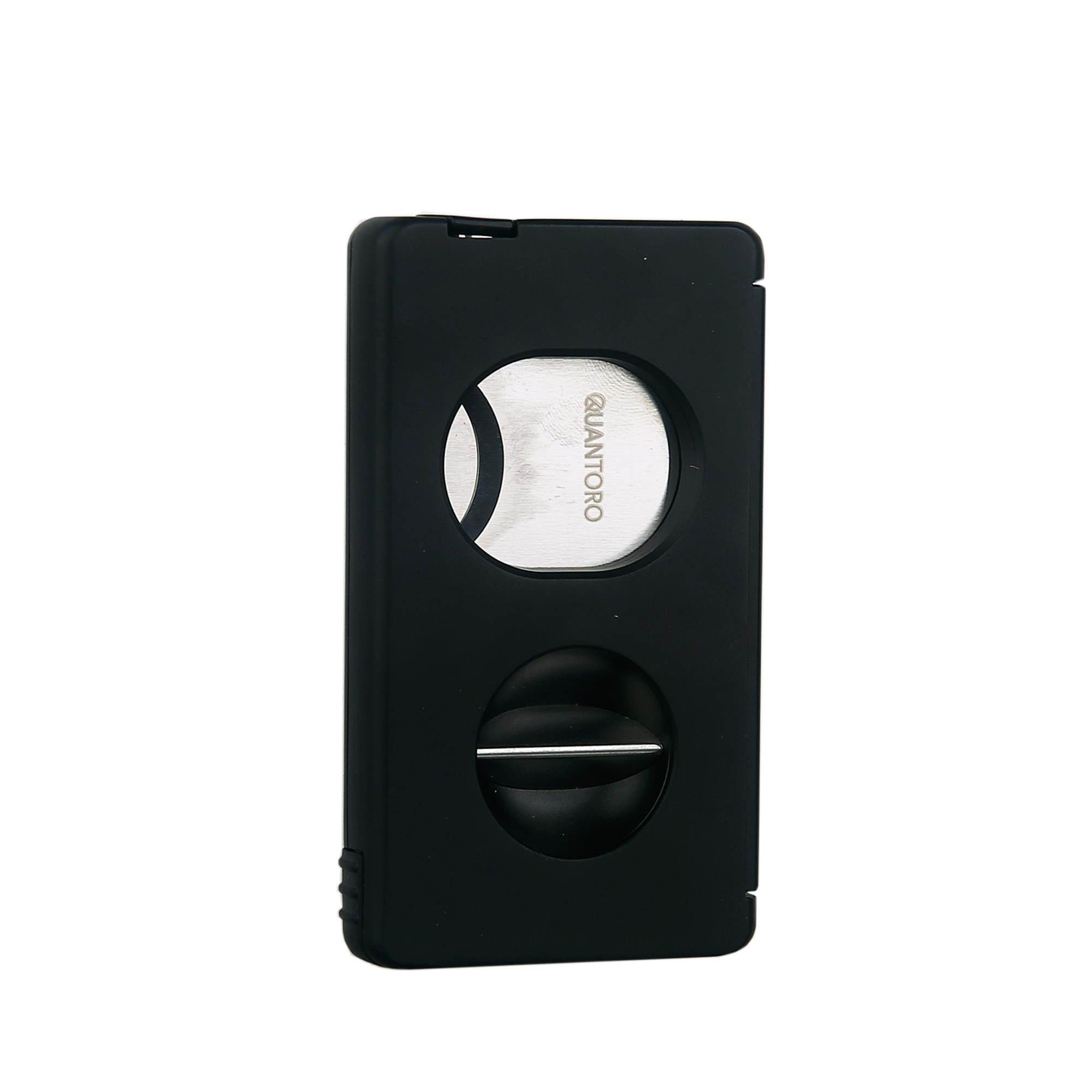 Quantoro QC-12 Düz/V-Kesim Puro Delicili İğneli Kesici /Black