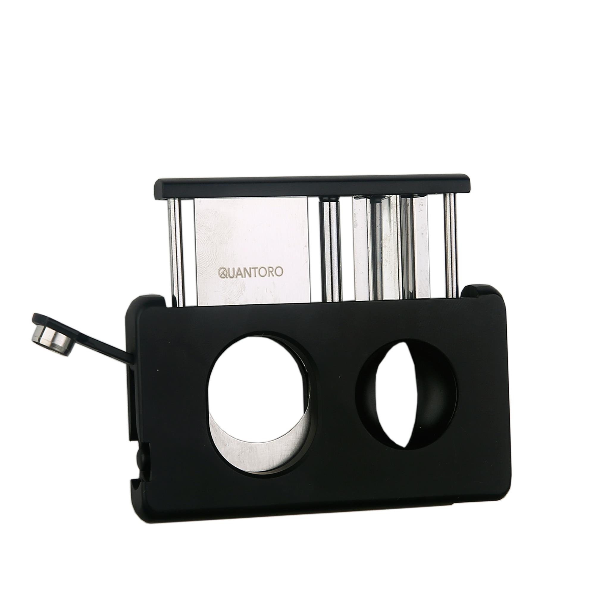 Quantoro QC-12 Düz/V-Kesim Puro Delicili İğneli Kesici /Black