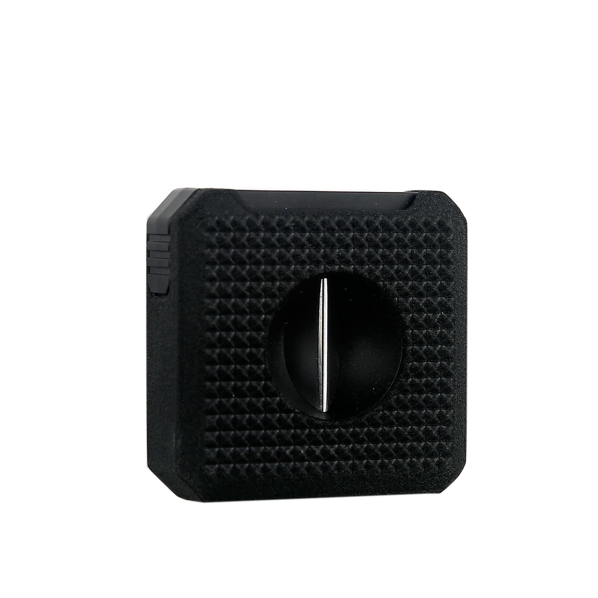 Quantoro QC-16 Delicili ve İğneli V-Kesim Puro Kesici/Black Crackle