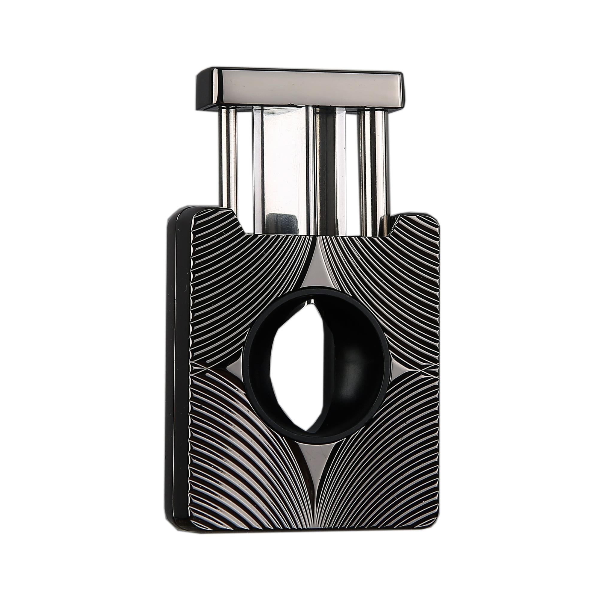 Quantoro QC-8 Metal V-Kesim Kare Puro Kesicisi / Gunmetal 2