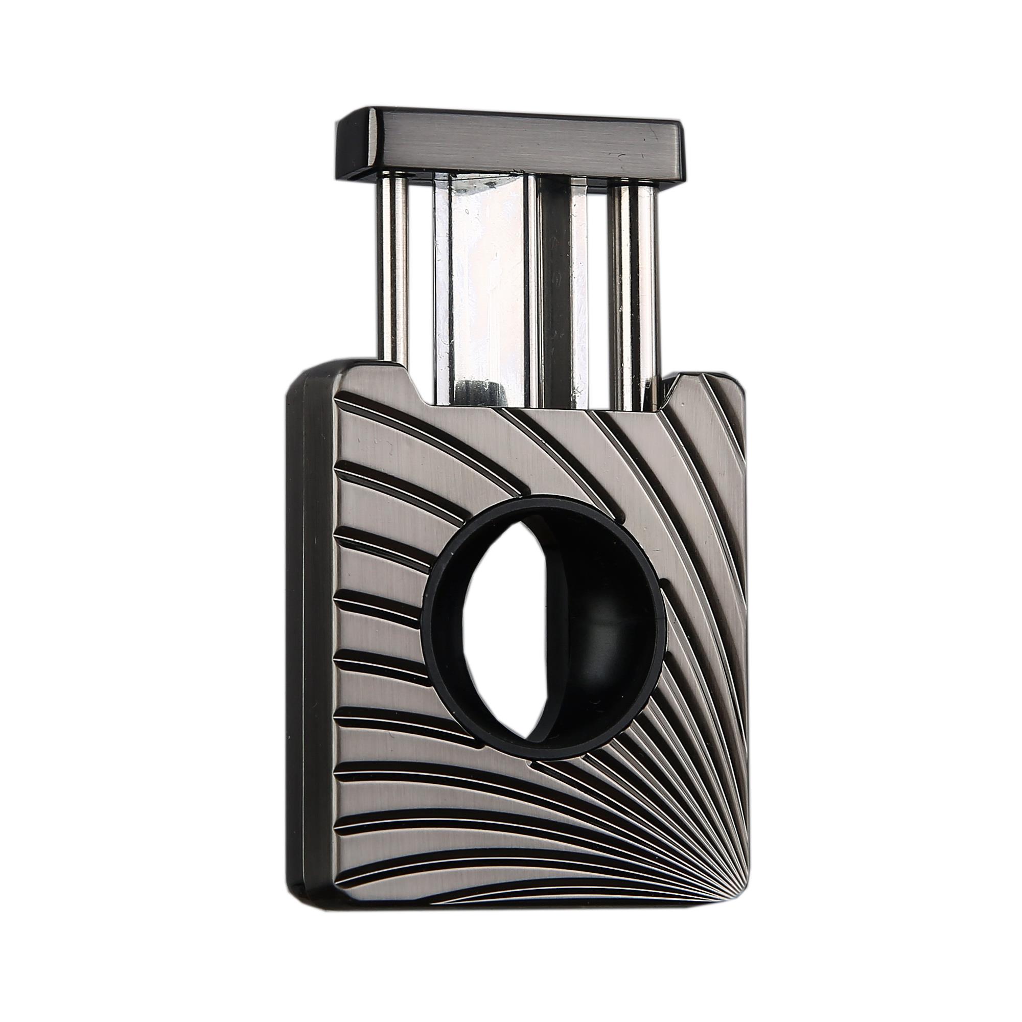 Quantoro QC-8 Metal V-Kesim Kare Puro Kesicisi / Gunmetal 4