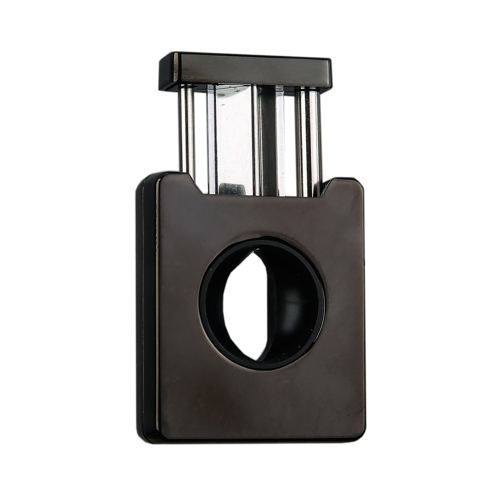 Quantoro QC-8 Metal V-Kesim Kare Puro Kesicisi/ Ice Black