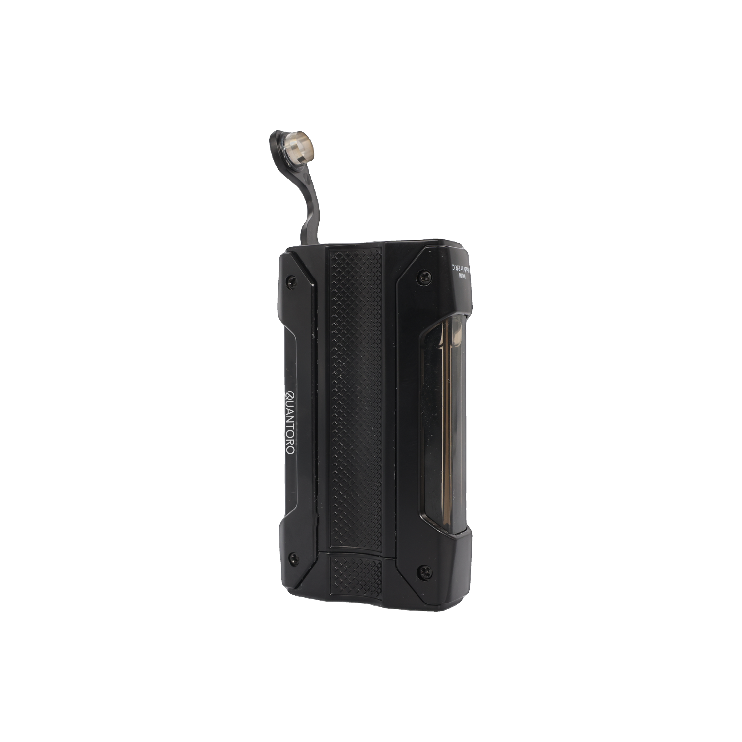 Quantoro MGM 04-7 Jet Alevli Puro Delicili Metal Puro Çakmağı Black 
