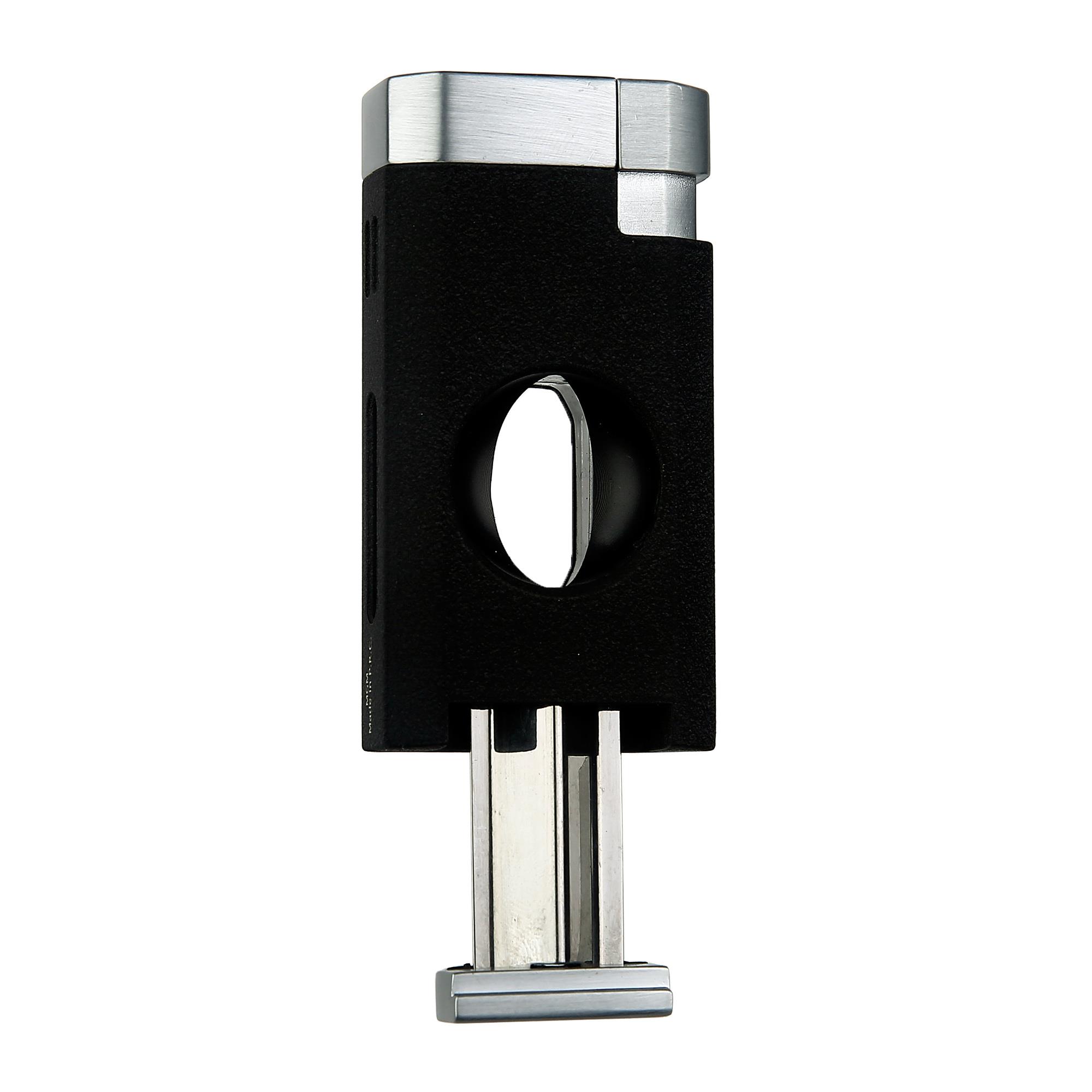 Quantoro 05-39 Üçlü Jet Alev Puro Kesicili Chrome/Gold Puro Çakmağı 