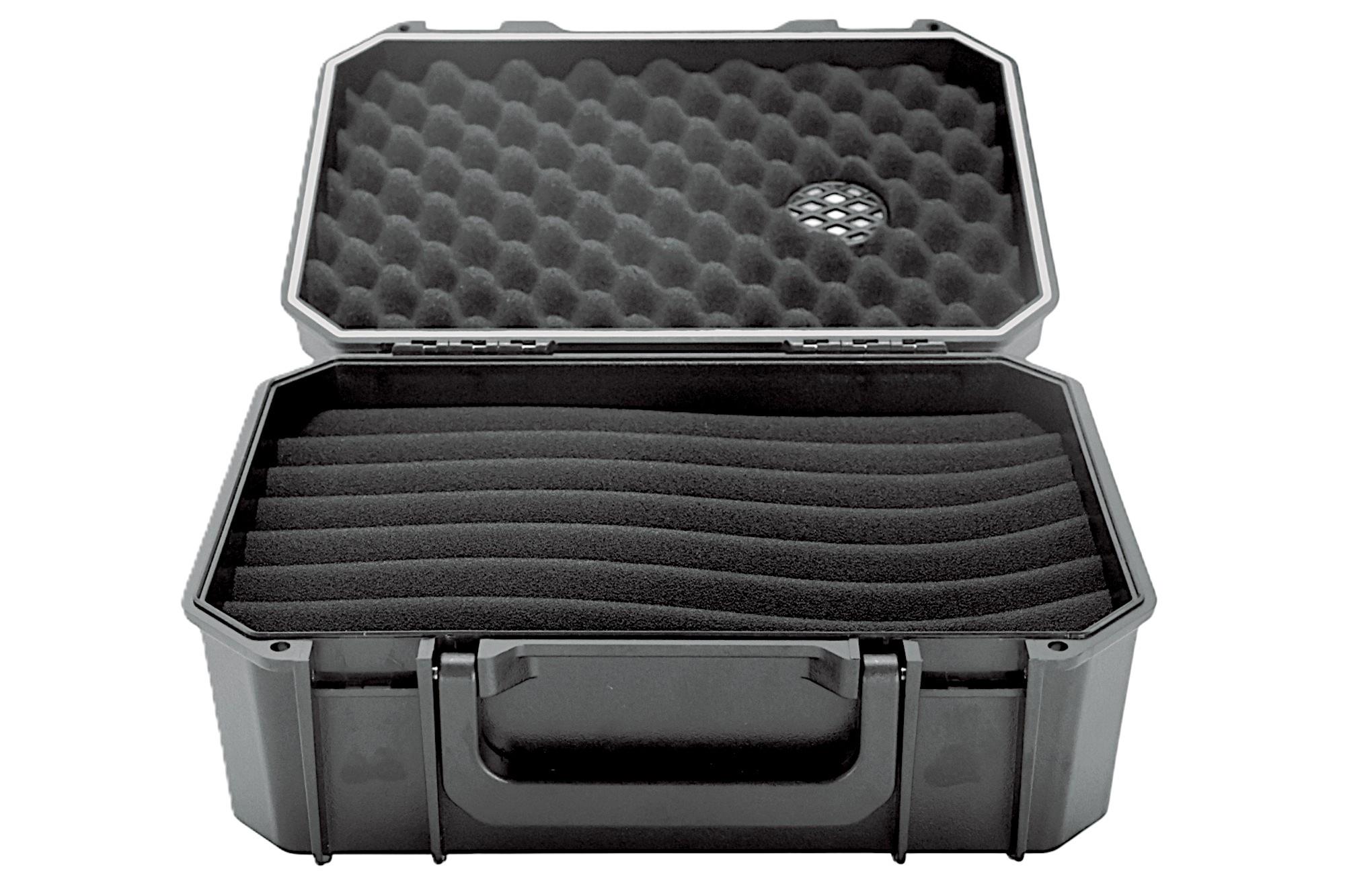 QPH-21 Mini Plastik  Seyahat Humidor 