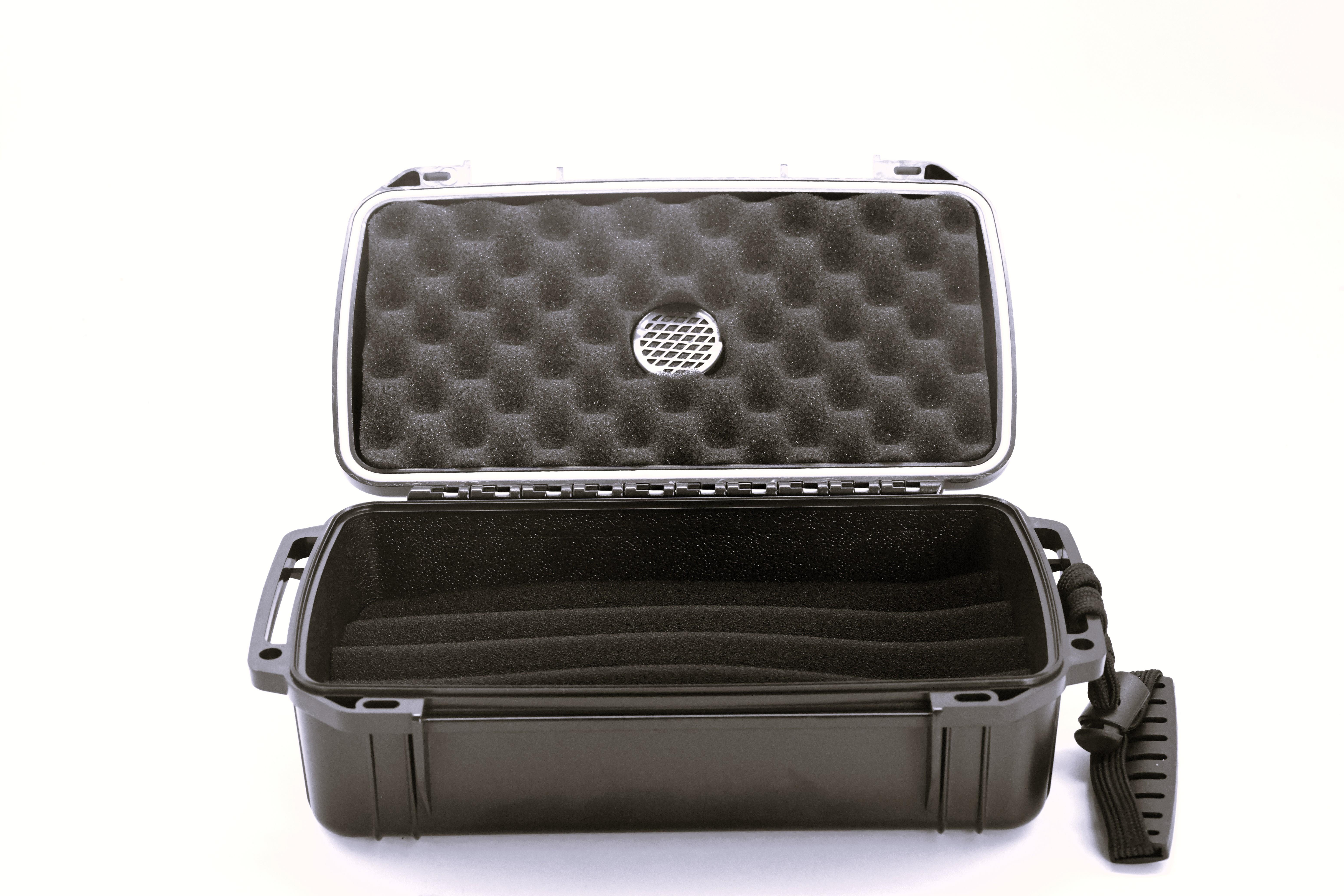 QPH-7 Mini Plastik  Seyahat Humidor