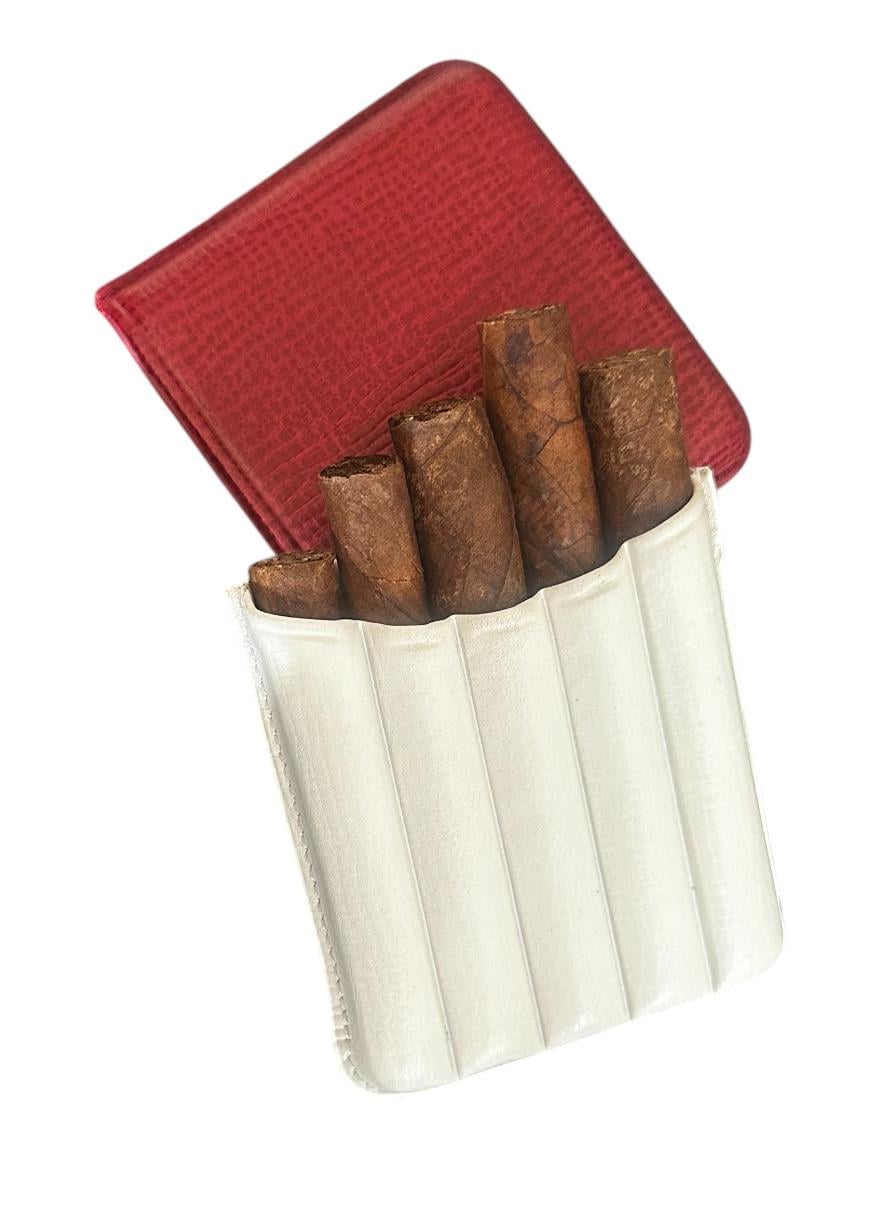 Toscanello Kılıfı Kırmızı/Beyaz