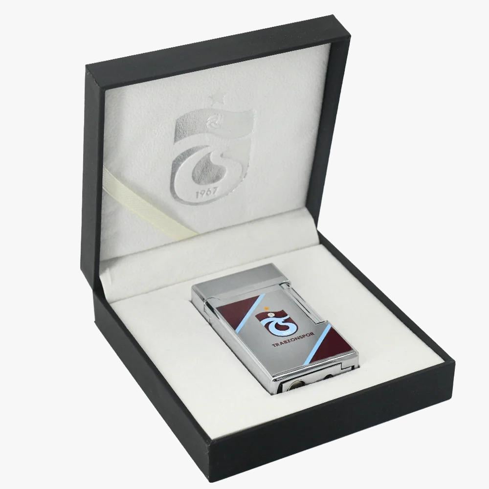 Trabzonspor Lisanslı Premium Delicili Single Jet Alevli Puro Çakmağı TS04