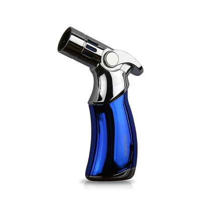 04-24 Mavi 4 Torch Jet Alev Masaüstü Puro Çakmağı