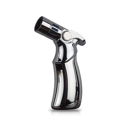 04-24 Silver 4 Torch Jet Alev Masaüstü Puro Çakmağı