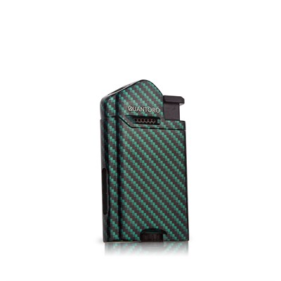04-4 Single  Jet Alevli Metal Puro Çakmağı / Green Carbon