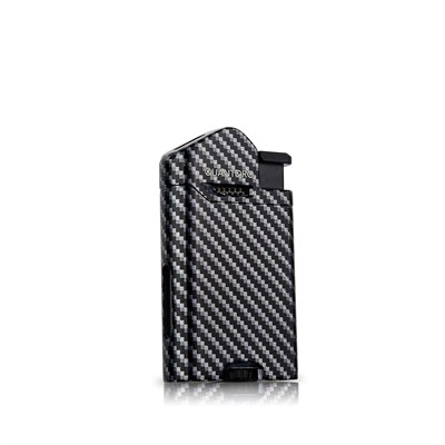04-5 Single Perde Alevli Metal Puro Çakmağı / Black Carbon