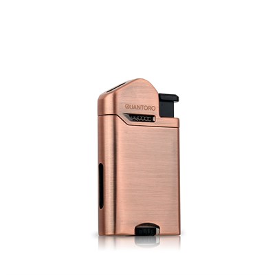 04-5 Single Perde Alevli Metal Puro Çakmağı / Copper