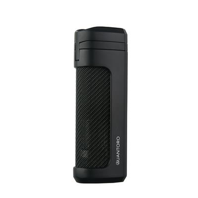 Quantoro 05-46 Üçlü Jet Alev Puro Delicili Puro Çakmağı/Black