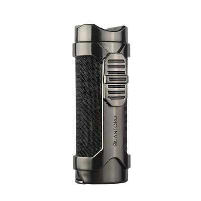 Quantoro 05-48 Delicili Üçlü Jet Alev Puro Çakmağı/Gunmetal
