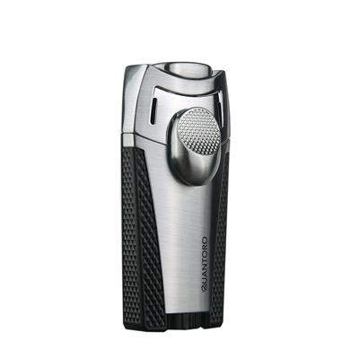 Quantoro 05-49 Çift Jet Alev Puro Çakmağı/Chrome