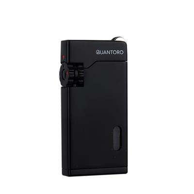 Quantoro 05-52 Çift Jet Alev Puro Çakmağı/Black