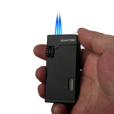 Quantoro 05-52 Çift Jet Alev Puro Çakmağı/Blue
