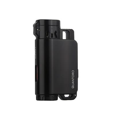 Quantoro 05-54 Üçlü Jet Alev  Puro Çakmağı/Black
