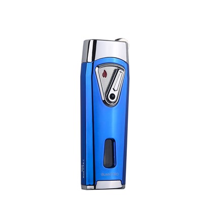 Quantoro 05-55 Çift Jet Alev  Puro Çakmağı/Ice Blue