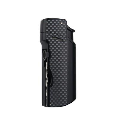 Quantoro 05-57 Puro Delicili İğneli Jet Alev Puro Çakmağı/Carbon