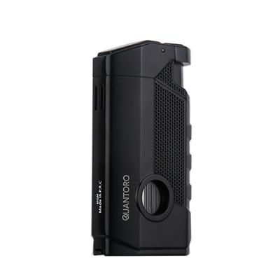 Quantoro 05-59 Puro Delicili Üçlü Jet Alev Puro Çakmağı/Black