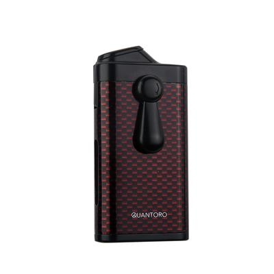 Quantoro 05-60 Puro Delicili Çift Jet Alev Puro Çakmağı/Red Carbon