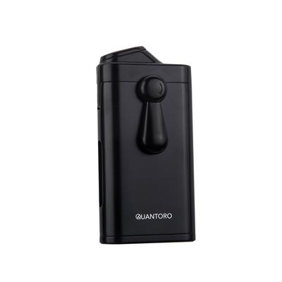 Quantoro 05-60 Puro Delicili Çift Jet Alev Puro Çakmağı/Black