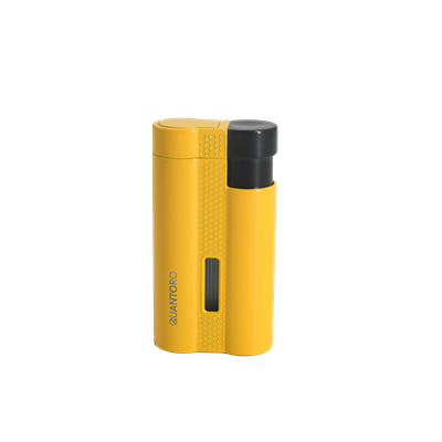 Quantoro 05-61 Puro Delicili Üç Jet Alev Puro Çakmağı/Black Yellow
