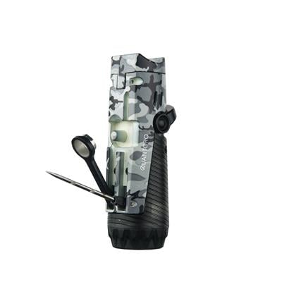 Quantoro 04-9 / 3 Torch Jet  Jet Alevli Puro Delicili ve İğneli Metal Puro Çakmağı Camo 
