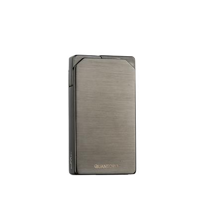 Quantoro 05-38 Çift Jet Alev Puro Delicili Gunmetal Puro Çakmağı 