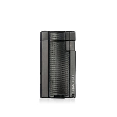 Quantoro  Delicili Çift Jet Alevli Puro Çakmağı MGM 04-2 Gunmetal 